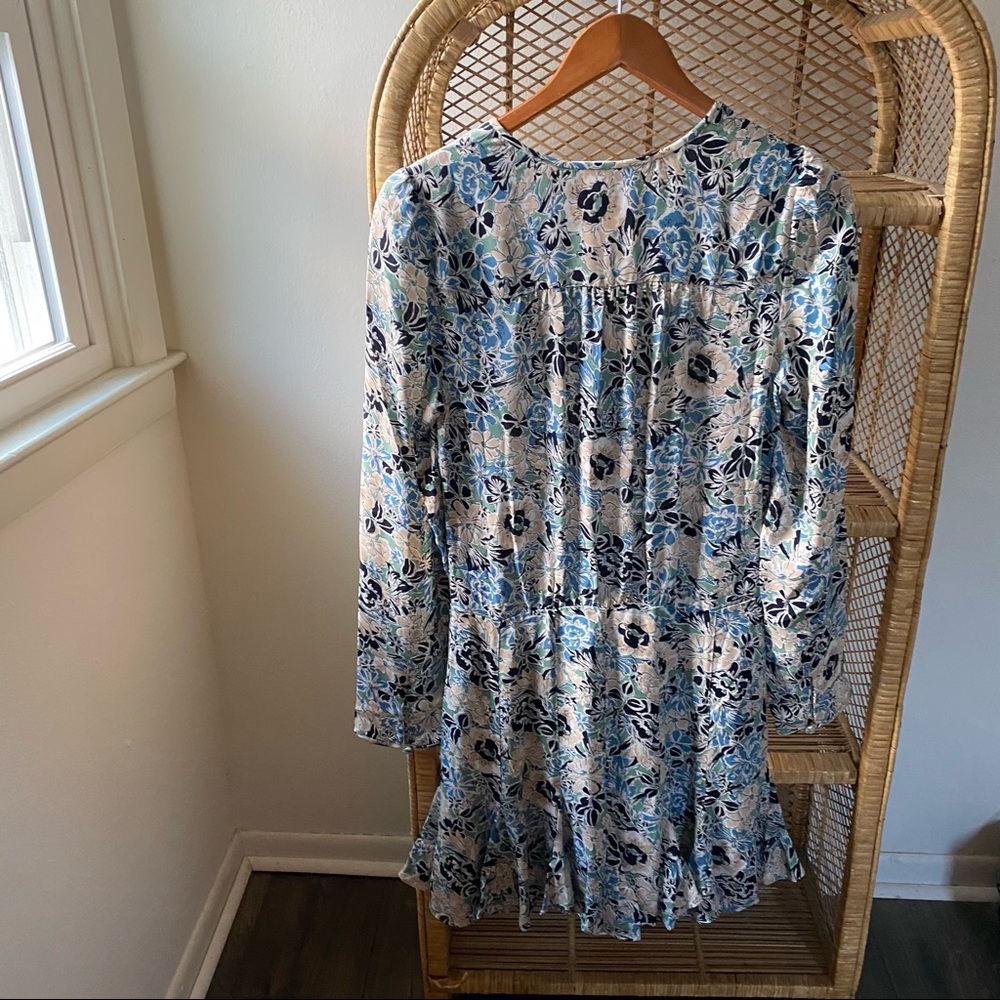 Veronica Beard Riggins Daisy Silk Blue Dress✨ - Picture 10 of 12